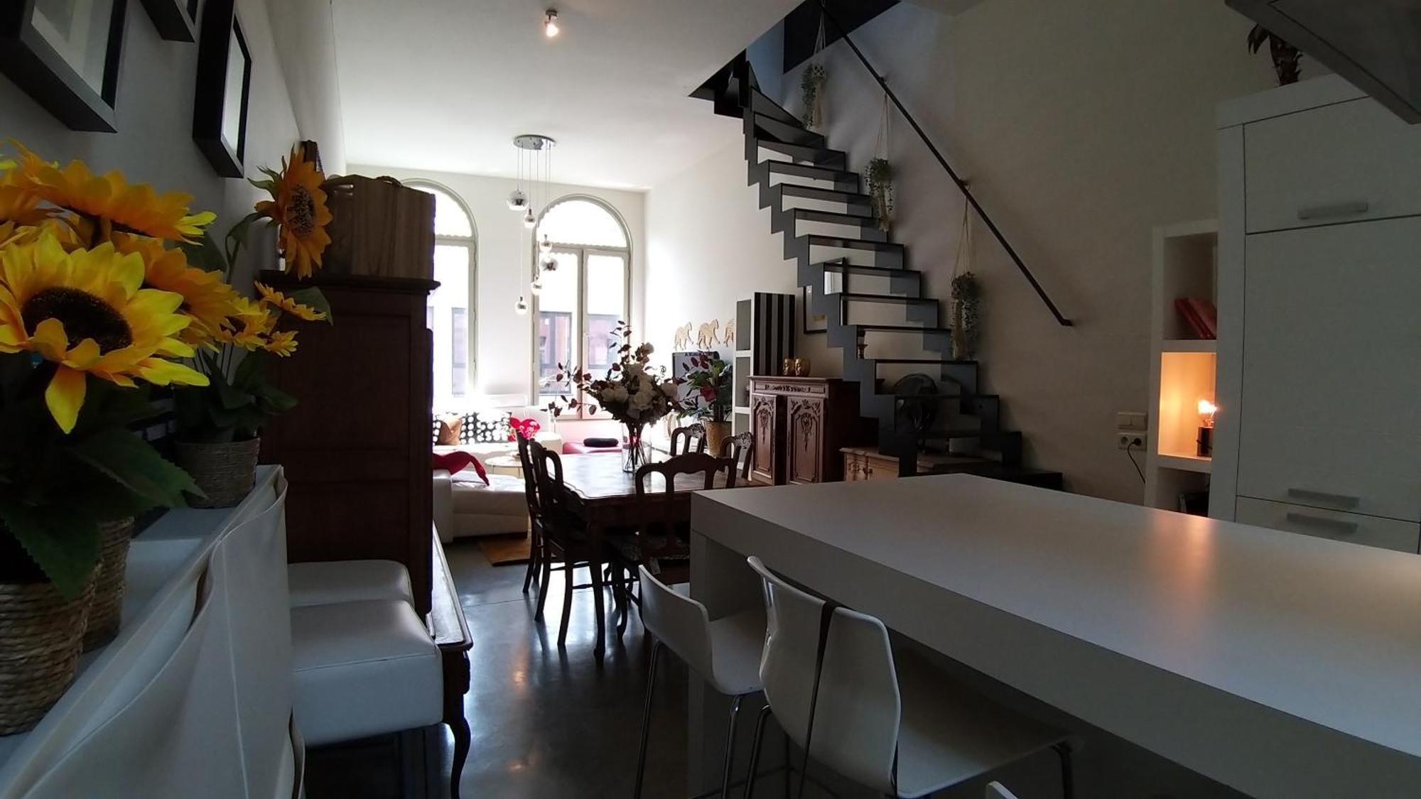 Apartamento Wellness Loft With Sauna, Jacuzzi, Roof Terrace & Amazing View Amberes Exterior foto